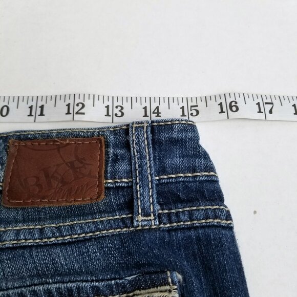 BKE Sabrina Bootcut Jeans 28 Medium Wash Y2K Cowgirl Western Low Rise Vintage - Picture 12 of 14